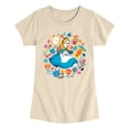 thumbnail image 1 of Alice in Wonderland - Alice Pastel Icons - Youth Girls Fitted Short Sleeve T-Shirt, 1 of 4