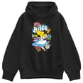 thumbnail image 1 of Alice in Wonderland - Alice Stickers Women's Oversized Fleece Hoodie Sweatshirt, 1 of 3