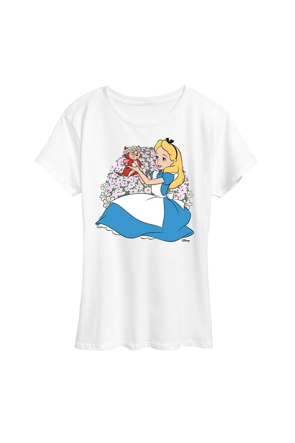 - Alice and Dinah - Women's Short Sleeve Graphic T-Shirt