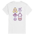 thumbnail image 1 of Alice in Wonderland - Character Face Grid - Men's Short Sleeve Graphic T-Shirt, 1 of 4