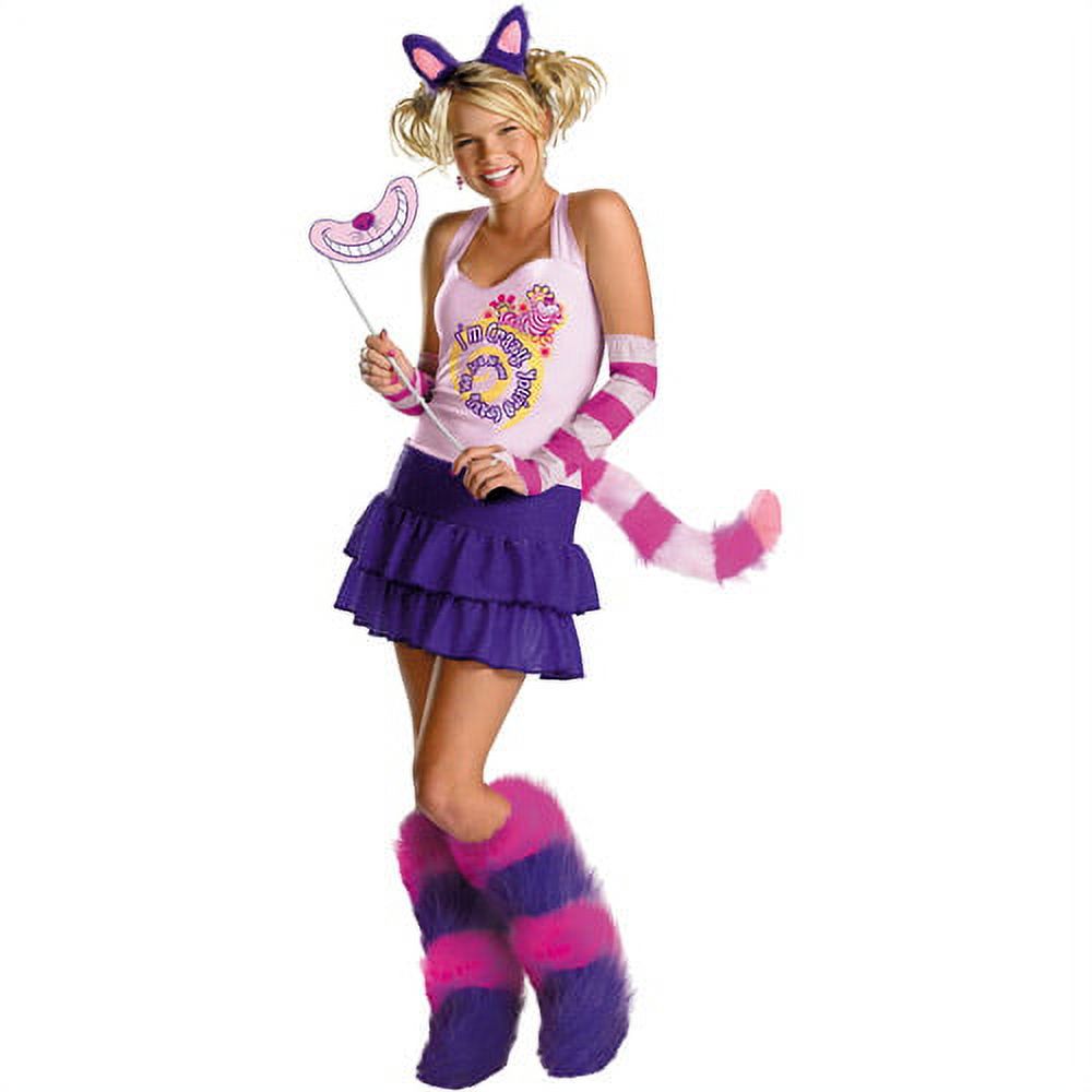 Alice in Wonderland Cheshire Cat Adult Halloween Costume - image 1 of 1