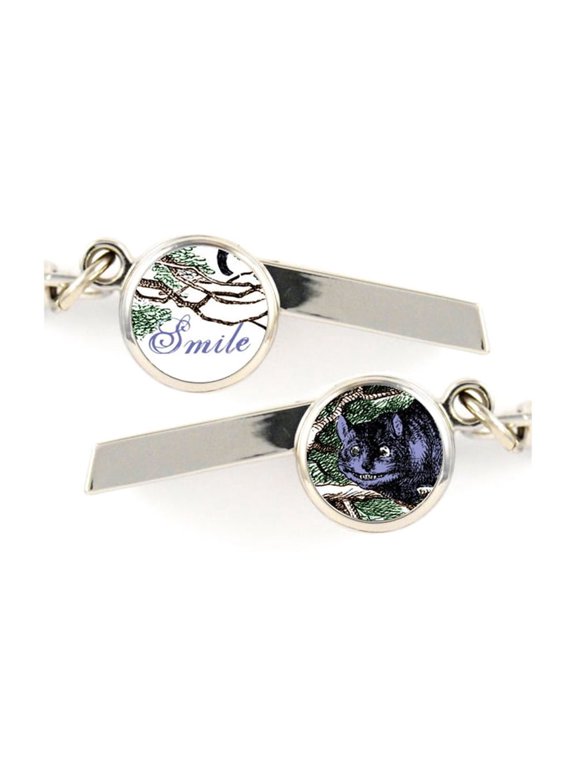 Alice in Wonderland Cheshire Cat Safety Whistle Keychain