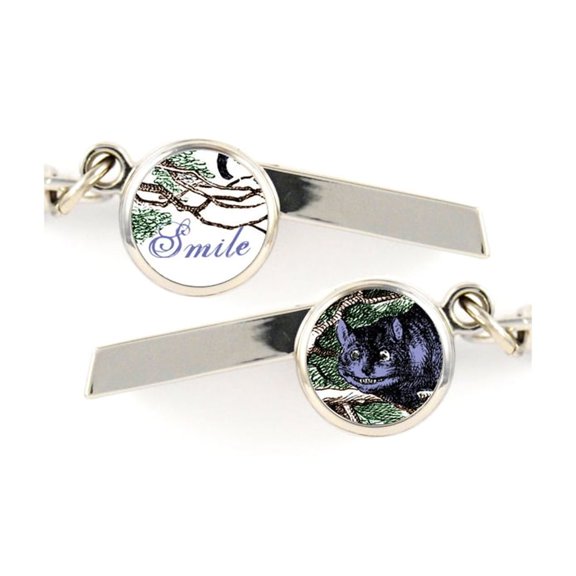Alice in Wonderland Cheshire Cat Safety Whistle Keychain