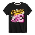 thumbnail image 1 of Alice in Wonderland - Cheshire Letterman - Youth Boys Short Sleeve Graphic T-Shirt, 1 of 4