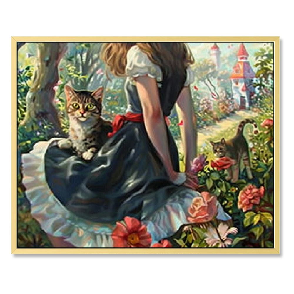 Alice in Wonderland Fantasy Decor It's No Use Going Back