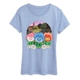 thumbnail image 1 of Alice in Wonderland - Flower Row - Women's Short Sleeve Graphic T-Shirt, 1 of 3