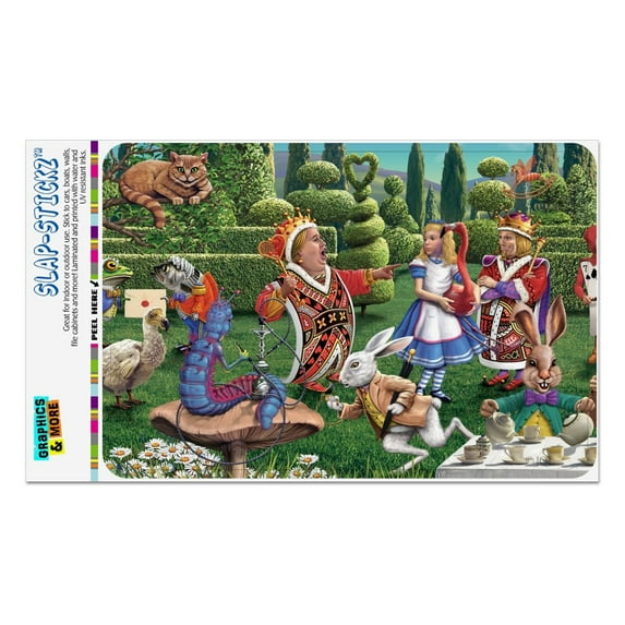Alice in Wonderland Garden Party Home Business Office Sign
