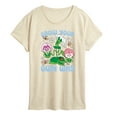 thumbnail image 1 of Alice in Wonderland - Grow Your Own Way - Women's Short Sleeve Graphic T-Shirt, 1 of 5