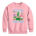 thumbnail image 1 of Alice in Wonderland - Grow Your Own Way - Youth Boys Crew Fleece Sweatshirt, 1 of 4