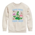 thumbnail image 1 of Alice in Wonderland - Grow Your Own Way - Youth Boys Crew Fleece Sweatshirt, 1 of 5