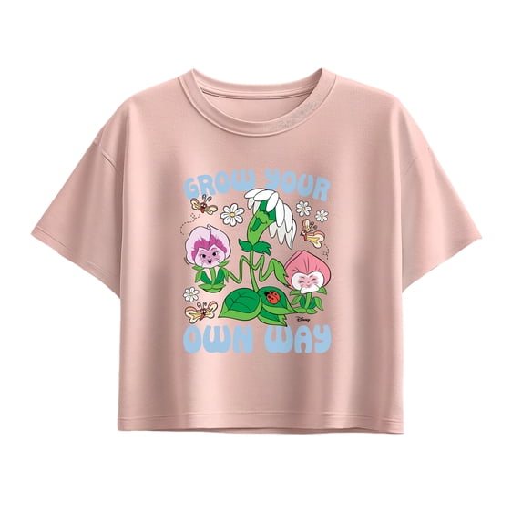 Alice in Wonderland - Grow Your Own Way - Youth Girls Boxy T-Shirt