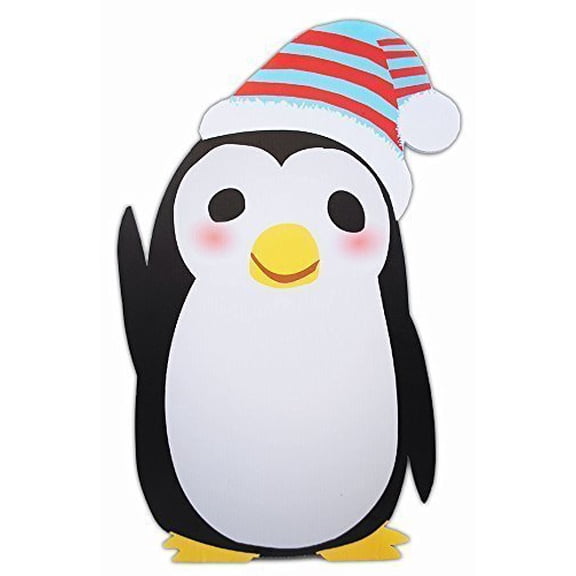 Penguin Standee Winter Wonderland Cutout Party Decoration