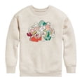 thumbnail image 1 of Alice in Wonderland - Hatter and Hare Daisy - Youth Boys Crew Fleece Sweatshirt, 1 of 5