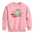 thumbnail image 1 of Alice in Wonderland - Hatter and Hare Daisy - Youth Boys Crew Fleece Sweatshirt, 1 of 4
