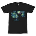 Alice in Wonderland Starry Night TShirt, Vincent van Gogh Shirt, Men's