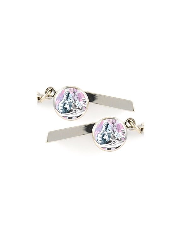 Alice in Wonderland The Caterpillar Safety Whistle Keychain