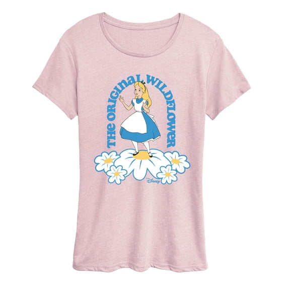 Alice in Wonderland - The Original Wildflower - Women's Short Sleeve Graphic T-Shirt