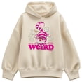 thumbnail image 1 of Alice in Wonderland - We're All a Little Weird Women's Oversized Fleece Hoodie Sweatshirt, 1 of 3