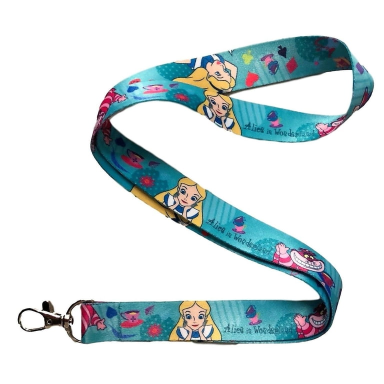 Ladybug Print Lanyard - Cute ID Badge Holder & Key Chain With Elastic Strap