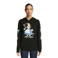 thumbnail image 1 of Alice in Wonderland Women's Pullover Hoodie with Long Sleeves, XS-XXXL, 1 of 5