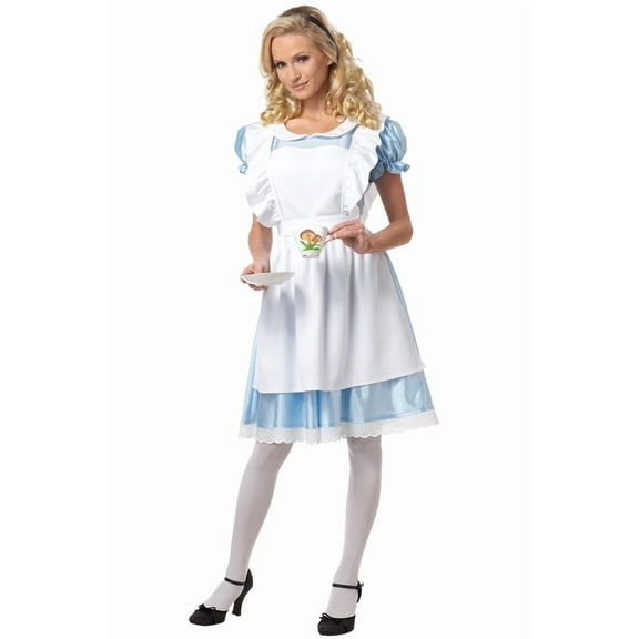 Alice in Wonderland Womens Costume size Small 6-8