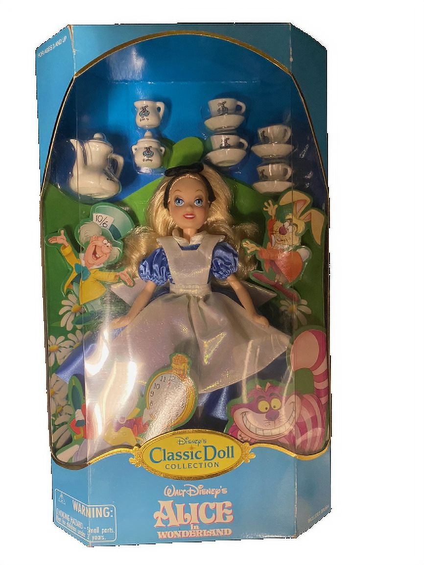 Disney Alice in Wonderland Doll Play Set Tea Party NEW Disney Store
