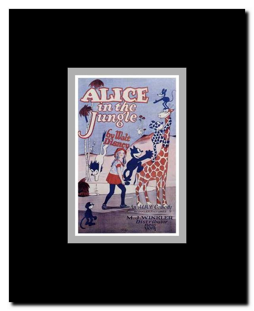Alice in the Jungle Framed Movie Poster