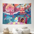 Alice's Adventures in Wonderland Tapestry Bedroom Poster Beautiful Room