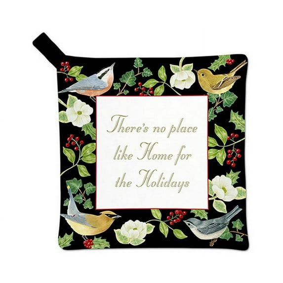 Alice's Cottage AC21350 Home for the Holidays Potholder