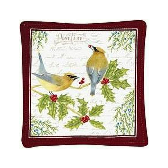 Alice's Cottage ACS11328 Cedar Waxwing Single Mug Mat