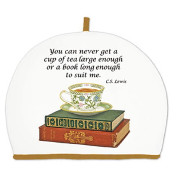 Alices Cottage Teacup and Books Cotton Tea Cozy Cosy