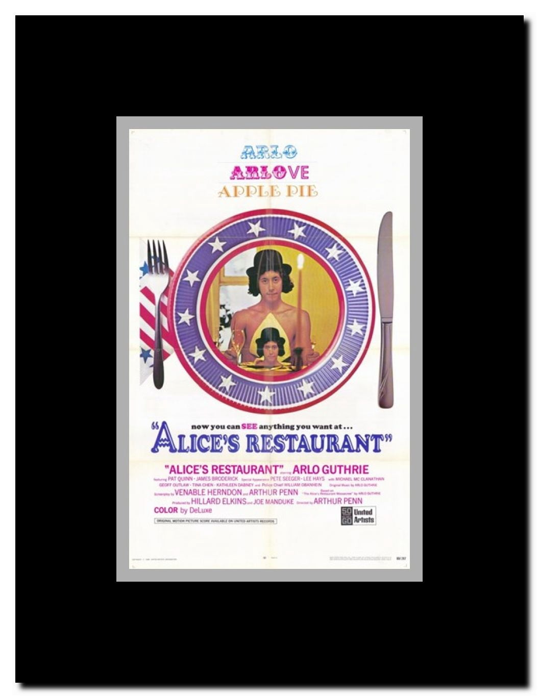 Alice's Restaurant Framed Movie Poster