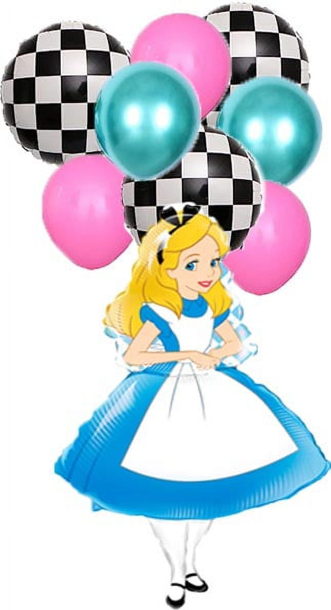  Alice in Wonderland Party Decoration Balloon Garland Set, Girl  and Boy Birthday Party Supplies,Alice in Wonderland Foil Balloon Latex  Balloon, Used for Wonderland Themed Birthday Background Decoration : Toys &  Games