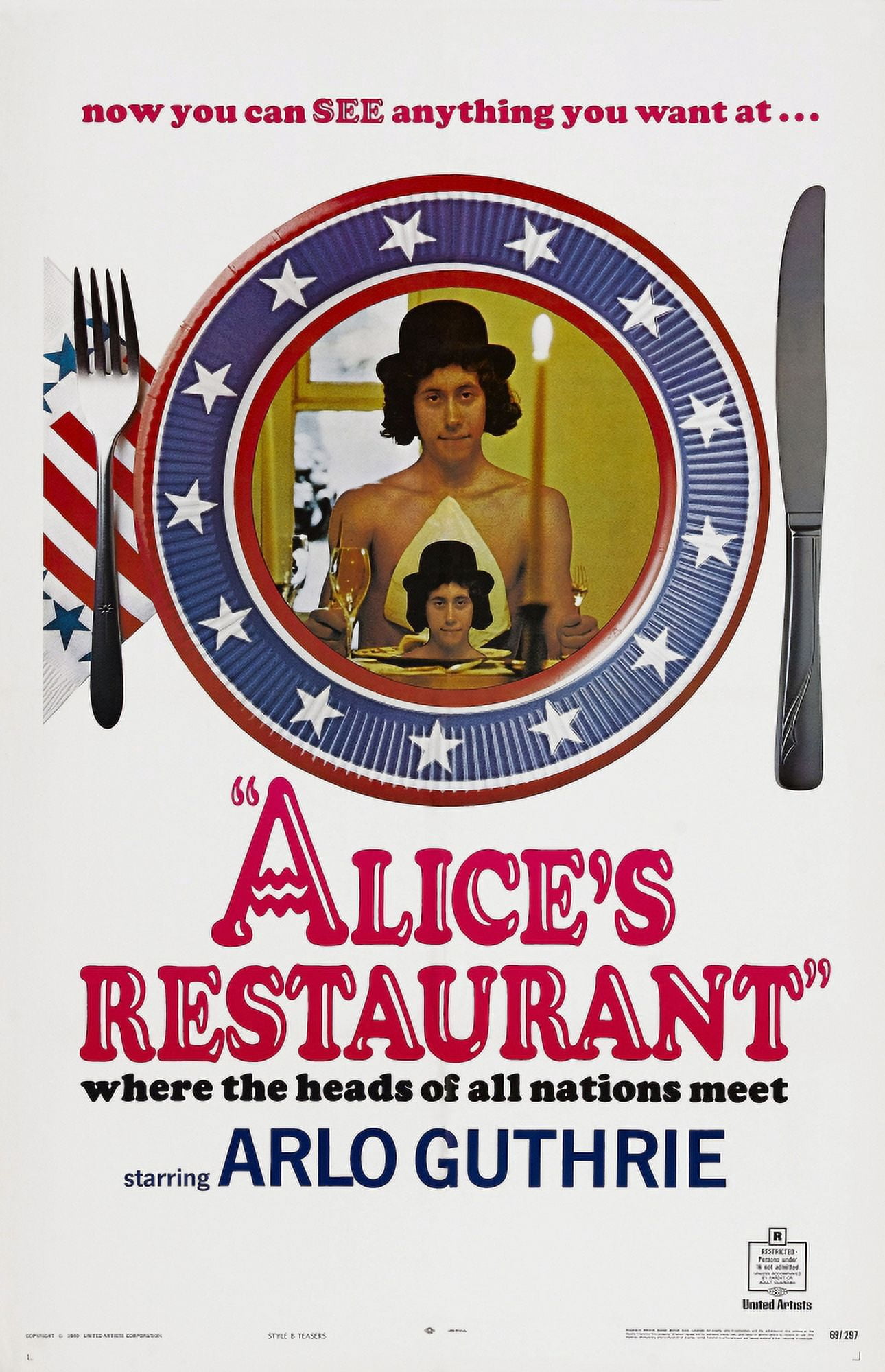 AliceS Restaurant U Canvas Art - (11 x 17)