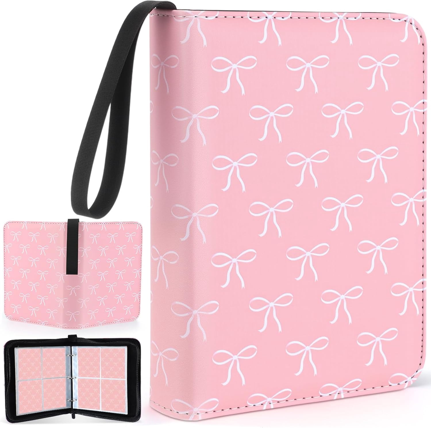 Sakura Cat Card Binder - 440 Pocket Trading Card Album With 55 Sleeves For Collectors Pokemon Card Sakura Cat Card Binder - 440 Pocket Trading Card Album With 55 Sleeves For Collectors Pokemon Card