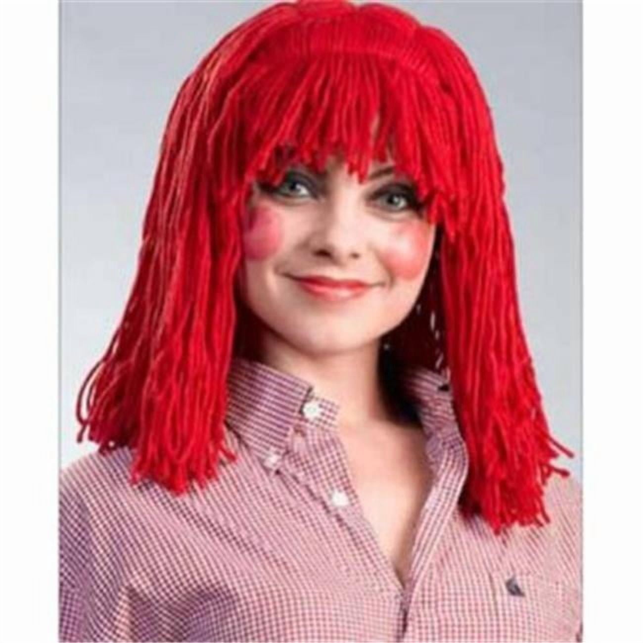 Alicia International 00136 RED RAGGEDY CLEO Wig