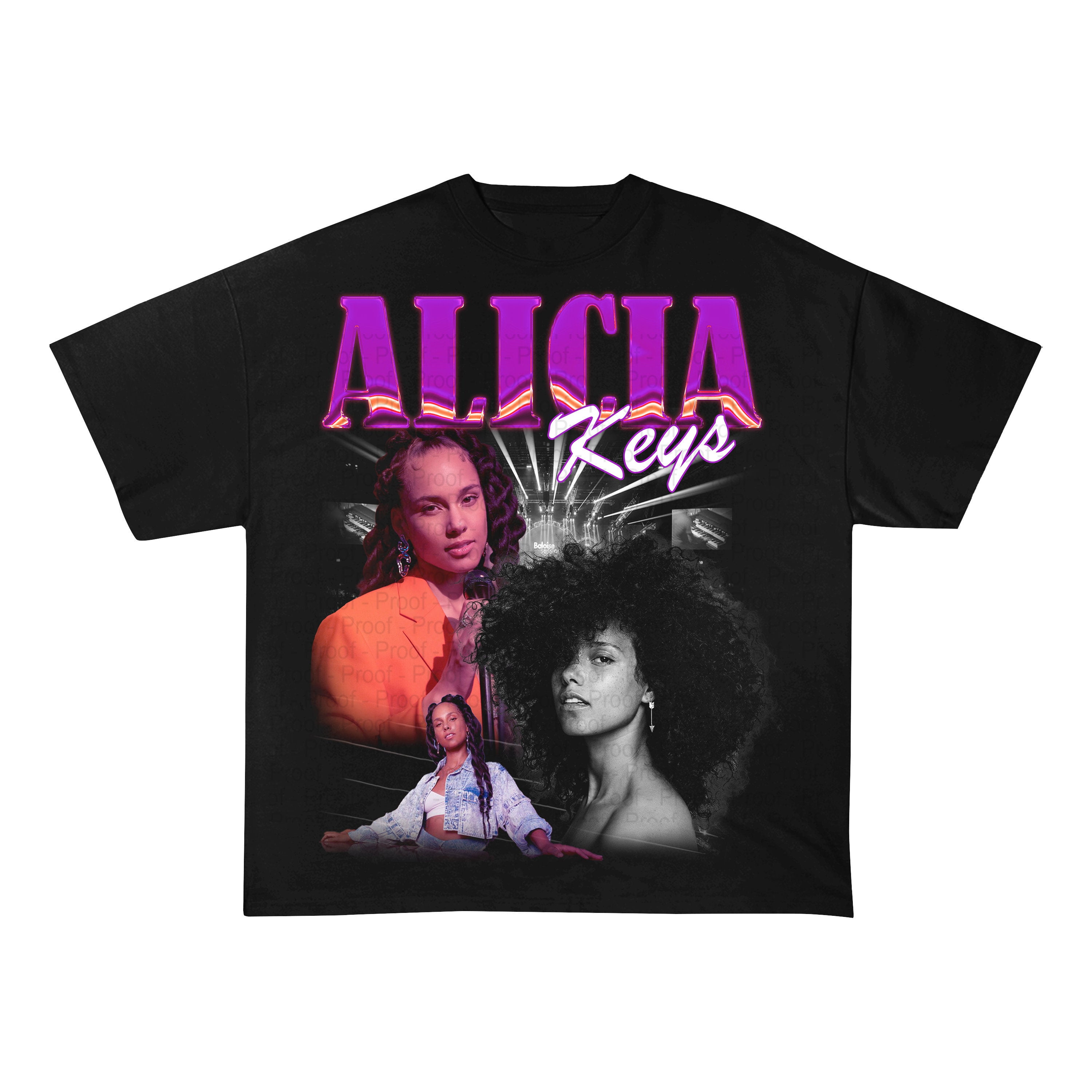 Alicia Keys Shirt bootleg tee, Alicia Keys T Shirt, Alicia Keys Tshirt