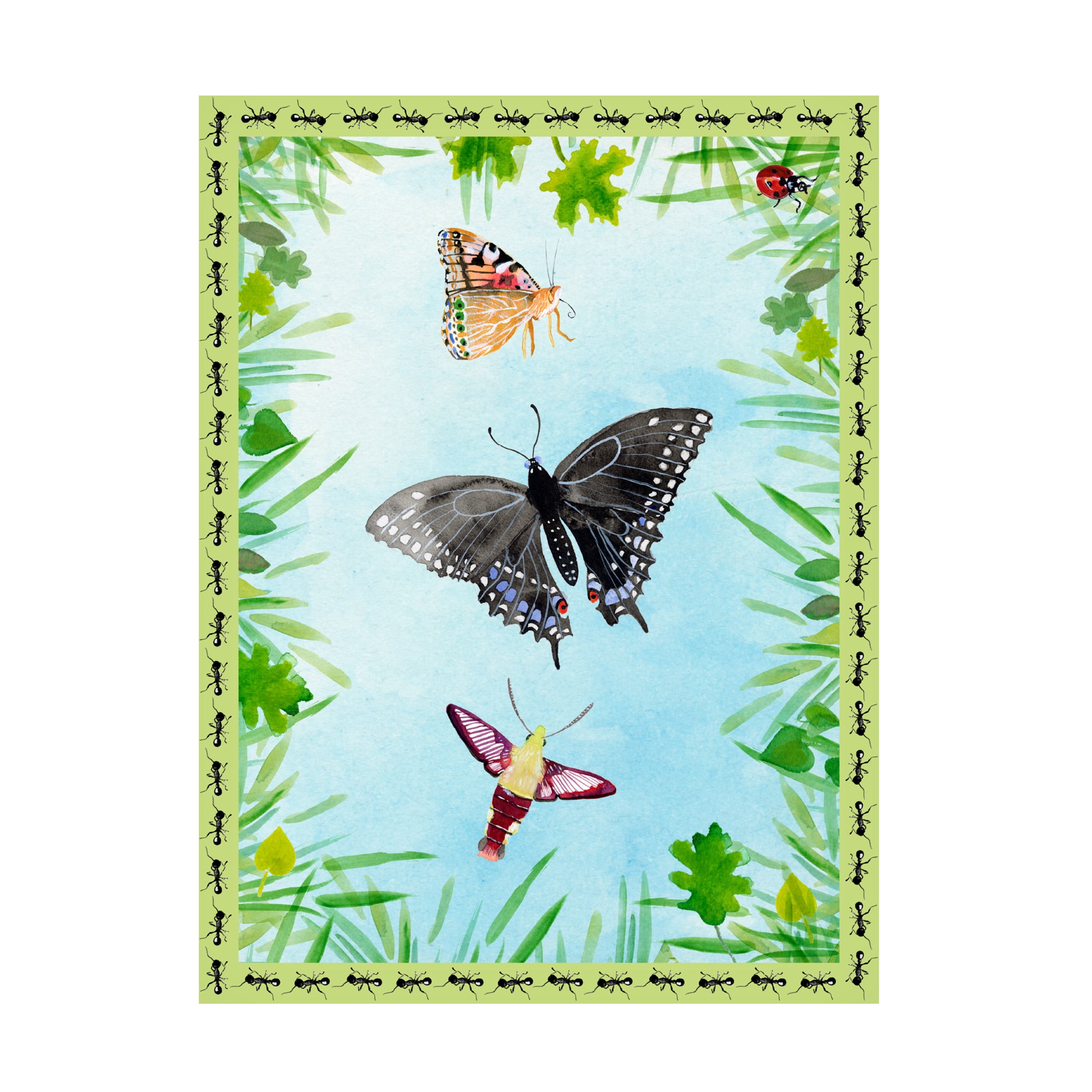 Alicia Ludwig 'Bug Collector II' Canvas Art