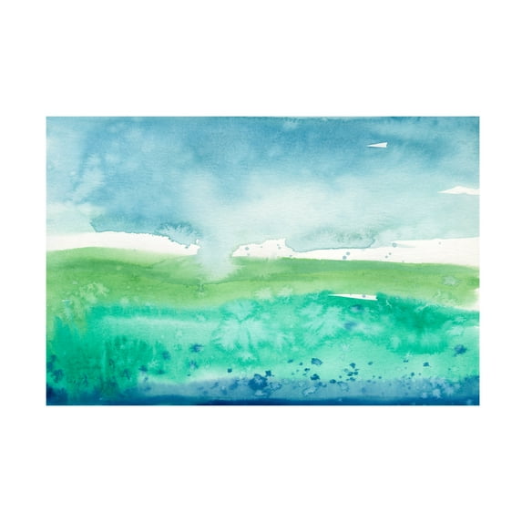 Alicia Ludwig 'Go Lightly I' Canvas Art