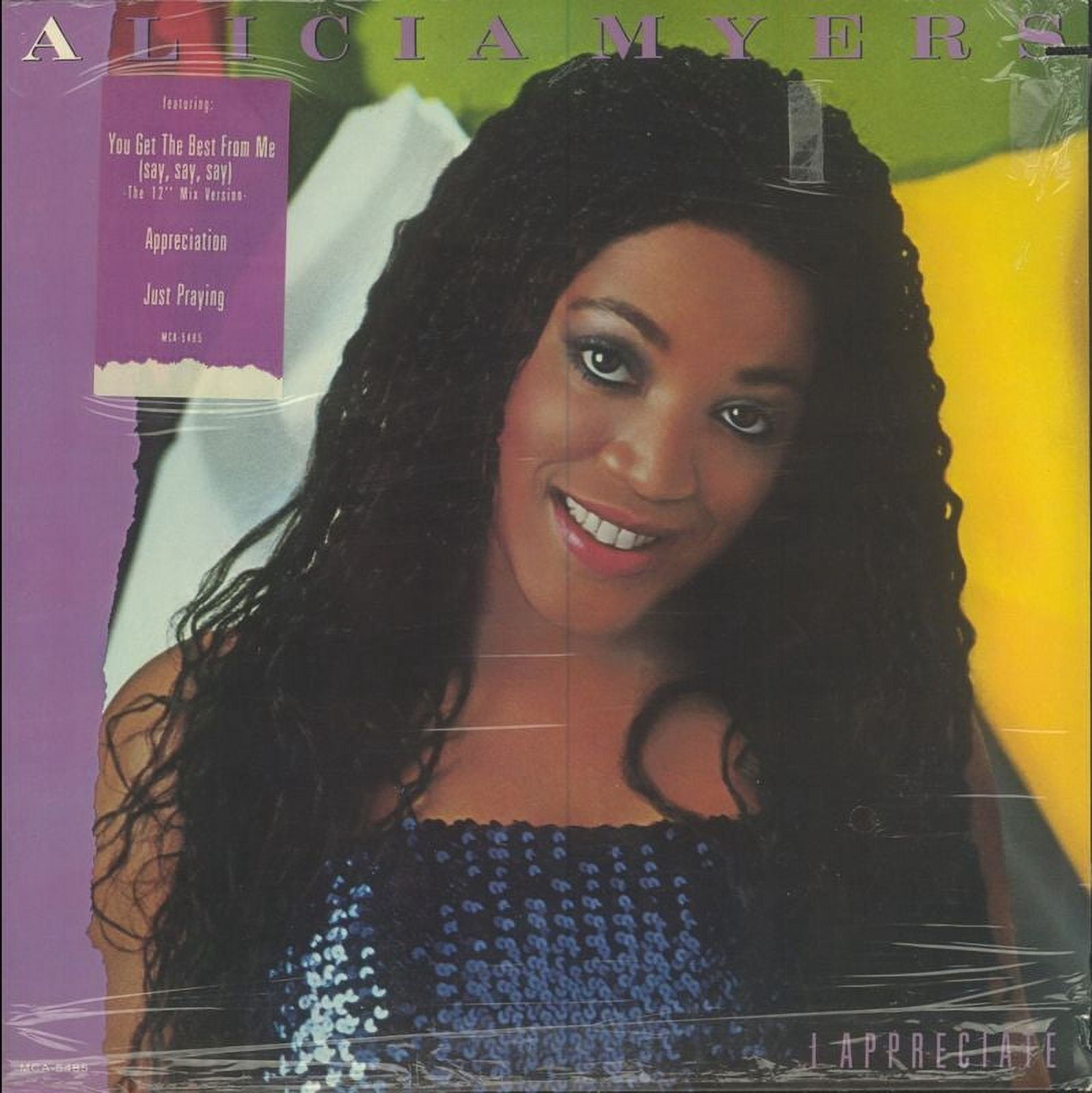Alicia Myers - I Appreciate - LP - Walmart.com