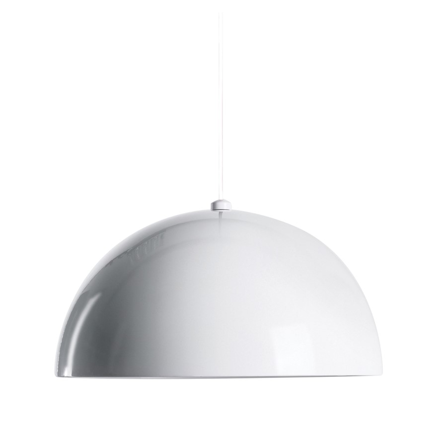 Alico Cupola Pendant in Gloss White - image 1 of 2