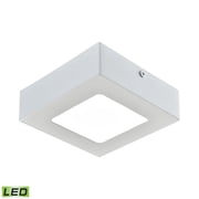 Alico Warwick LED Flush Mount in Matte White