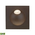 thumbnail image 1 of Alico Zone LED Step Light In Matte Brown, 1 of 2
