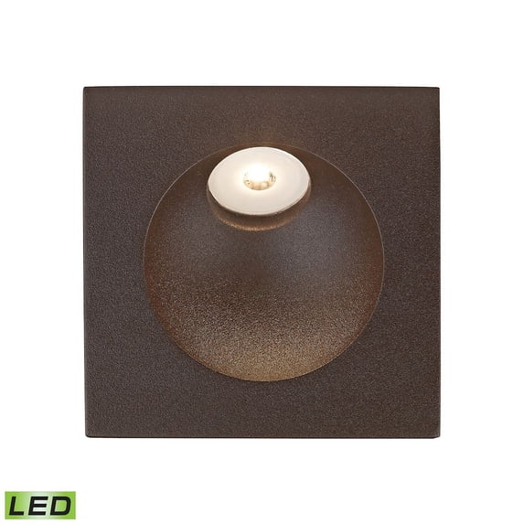 Alico Zone LED Step Light In Matte Brown
