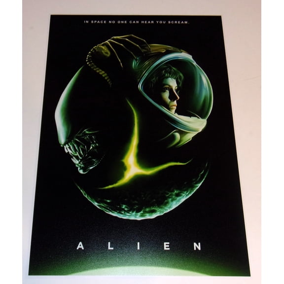 Alien 1979 Alternative Movie Poster #2 Ridley Scott Sigourney Weaver Aliens 19"x13"