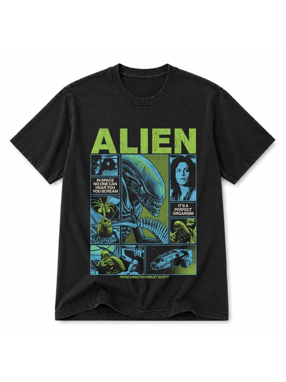 Alien 1979 Movie T-Shirt, Sizes S-5XL, Gildan 5000