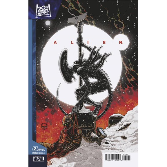 Alien #2 Dave Johsnon Var (Dave Johsnon Var) Marvel Prh Comic Book 2023