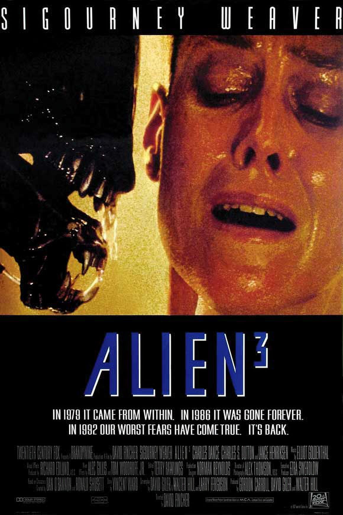エイリアン3 USオリジナル映画ポスター Alien 3 (1991) 27x40 Movie Poster - Walmart.com