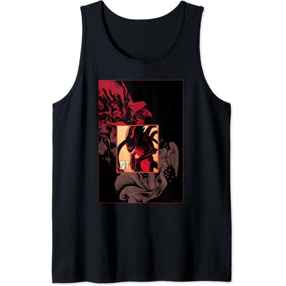 Alien 45Th Anniversary Gothic Graphic Novel Xenomorph Art Tank Top Size S-3XL