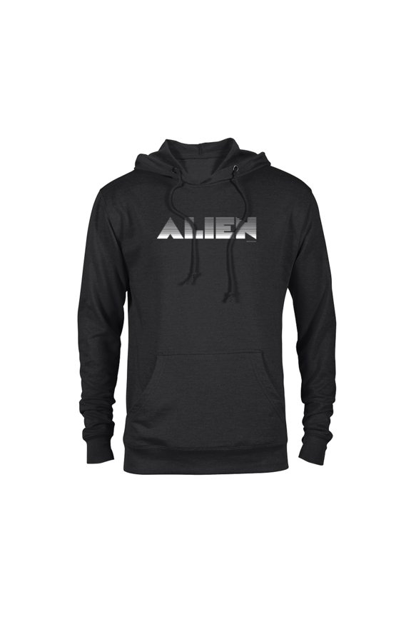 Alien 45th Anniversary 1979 Movie Classic Title Logo - Pullover Hoodie for Adults - Customized-Black